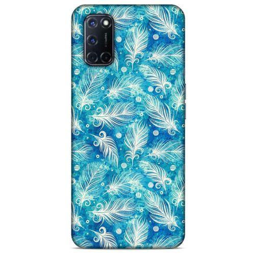 Oppo A72 Kılıf Desenli Özel Seri Tüyler (42) Rugged Armor Kılıf