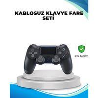 Kablosuz Ps4 Oyun Kolu Çift Motor Titreşimli Uzun Bataryalı