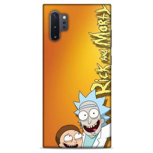Samsung Galaxy Note 10 Plus Uyumlu Kılıf Rick And Morty (15) Antişok Kılıf Harry Herpson