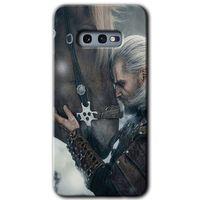 Galaxy S10e Kılıf HD Desen Baskılı Arka Kapak - Kadim Dost + Kırılmaz Cam