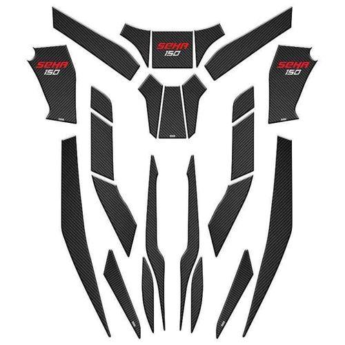 KANUNİ Kanuni Seha 150 2022 - 2024 Uyumlu 24 Parça Tank Pad Set 002