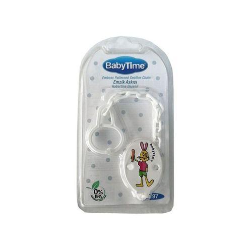 Baby Time BT197 Kabartma Desenli Emzik Askısı - Tavşan