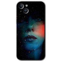 Potkal Hediye Fabrikası iPhone 14 Kılıf HD Desen Baskılı Arka Kapak - Karanlık Kadın