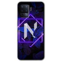 OPPO Oppo Reno 5 Lite Kılıf HD Baskılı Desen + Hayalet Cam Yandan Görünmez