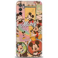 Xiaomi Poco M3 Pro Kılıf HD Baskılı Kılıf - I Love Mickey + Tam Ekran Koruyucu
