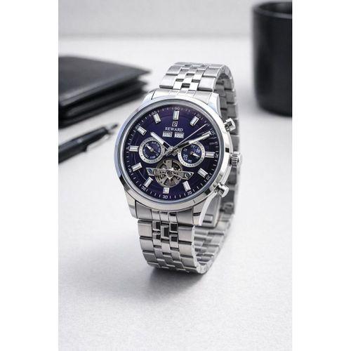 Reward Otomatik İç Fonksiyonlar Aktif 50 Mt Suya Dayanıklı Çelik Kordn Erkek Kol Saati VS.BLKT.0868