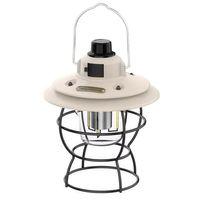PowerMaster PM-16042 Retro Nostaljik Şarjlı Kamp Lambası Filament + SMD Ledli