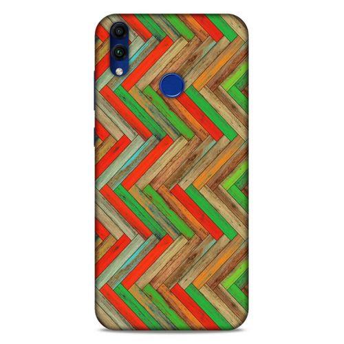 Lopard Huawei Honor 8C Uyumlu Kılıf Wood'X (34) Slim Armor Kılıf Desenli