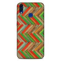 Lopard Huawei Honor 8C Uyumlu Kılıf Wood'X (34) Slim Armor Kılıf Desenli