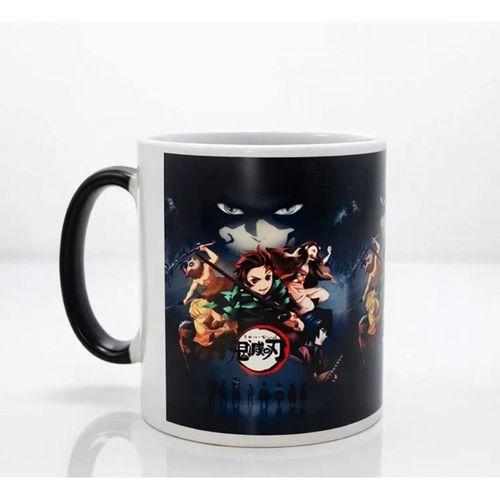 Porselen Renk Değiştiren Demon Slayer Kupa Bardak - Model 2
