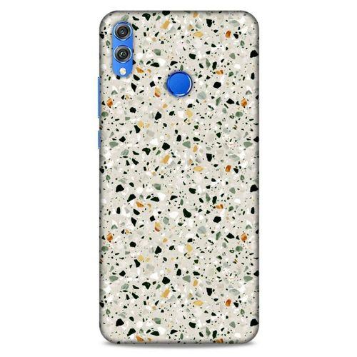 Huawei Honor 8x Kılıf Baskılı Özel Seri Taşlı (10) Full Koruma Kılıfı