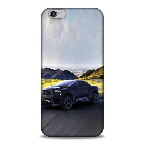 Lopard Apple Iphone 6 Uyumlu Kılıf PickUpX (36) Glitter Kılıf Koyu Gri