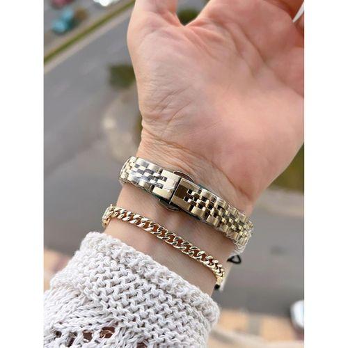 Daniel Klein Çelik Kordonlu 2 Yıl Garantili 3 Atm Suya Dayanıklı Kadın Kol Saati+Bileklik BD.10030.3