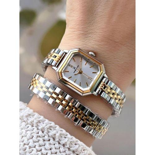 Daniel Klein Dolamalı Çelik Kordonlu 2 Yıl Garantili 3 Atm Suya Dayanıklı Kadın Kol Saati+Bileklik 3