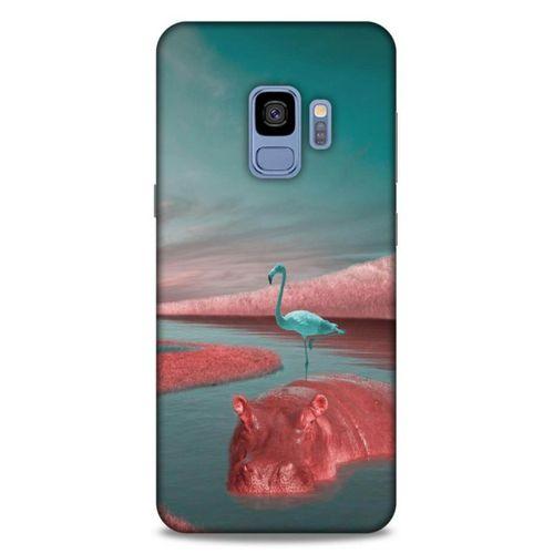 Lopard Samsung Galaxy S9 Uyumlu Kılıf Manipülasyon ☻ (21) Koruyucu Kapak Baskılı