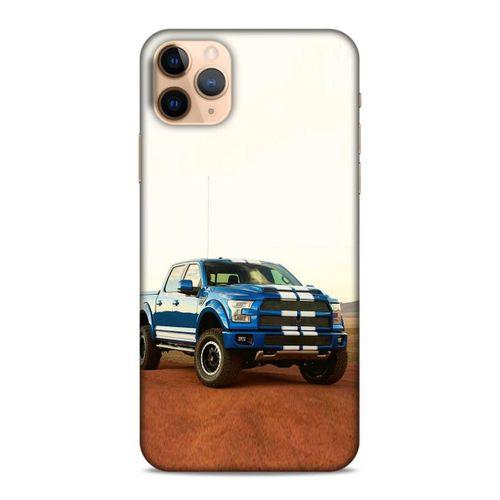 Lopard Apple Iphone 11 Pro Uyumlu Kılıf PickUpX (27) Tasarımlı Kılıf Gece Mavi