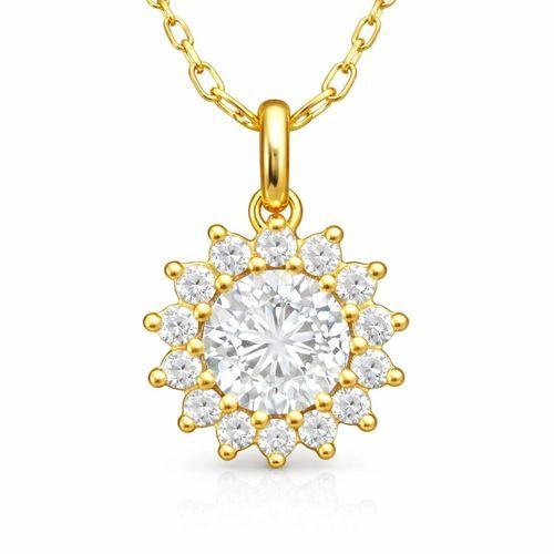 Gümüş Gold Minimal Yuvarlak Anturaj Kadın Kolye