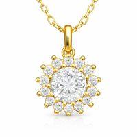 Gümüş Gold Minimal Yuvarlak Anturaj Kadın Kolye