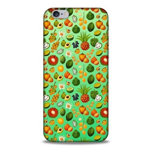 Frutix Meyve Mix 07 Apple Iphone 6S Kılıf Desenli Silikon