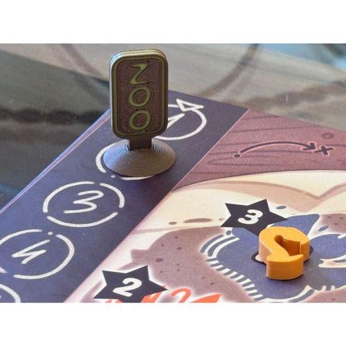 KuZooKa Organizer ve Geliştirilmiş Oyun Jetonları (Bu ürün Sadece Plastik parçadır - Almadan Önce Soru Sorabilirsiniz)