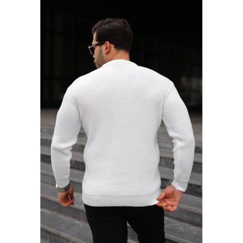 Erkek Bisiklet Yaka Örme Kazak