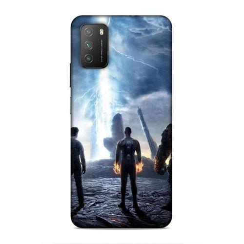 Xiaomi Poco M3 Uyumlu Kılıf BMovie (49) Ultra Silikon Kılıf Fantastik Dörtlü