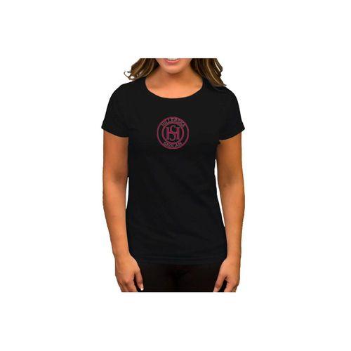 Young Royals College Siyah Kadın Tişört