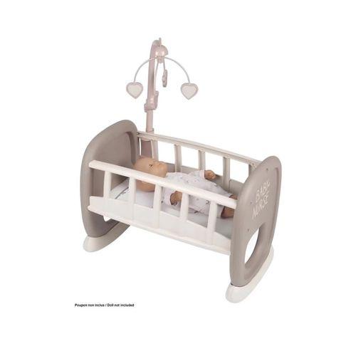 Eğitici Oyuncak Smoby Baby Nurse Sallanan Dönenceli Bebek Beşiği 220372