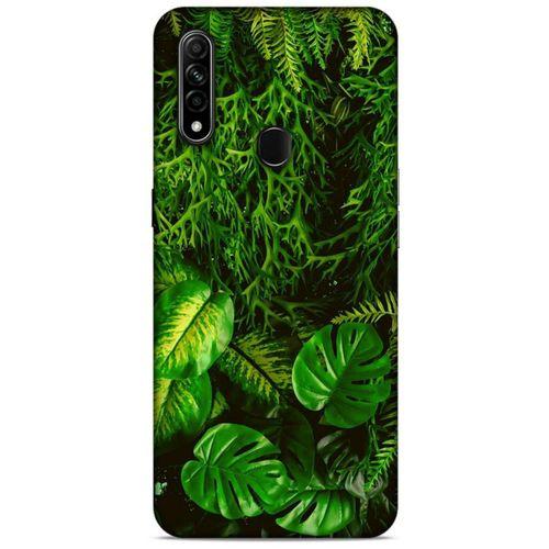 Lopard Oppo A31 Uyumlu Kılıf Bahar (5) Koruma Kabı Yapraklar