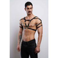 Erkek  Harness, Erkek  Partywear, Deri Erkek  Parti Elbise Aksesuarı - Brfm6