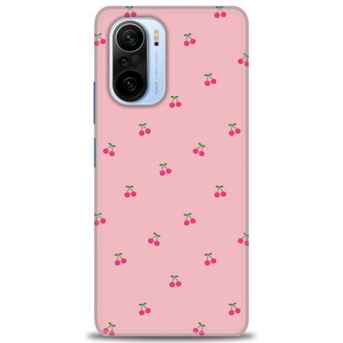 Xiaomi Poco F3 Kılıf HD Baskılı Kılıf - Minik Kirazlar + Tam Ekran Koruyucu