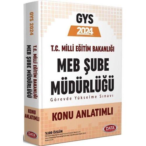 2024 Milli Eğitim Bakanlığı Şube Müdürlüğü GYS Hazırlık Kitabı Data Yayınları