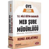 2024 Milli Eğitim Bakanlığı Şube Müdürlüğü GYS Hazırlık Kitabı Data Yayınları