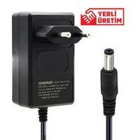 Weko 9 Volt - 3 Amper  5.5x2.5 Uçlu Priz Tipi Plastik Kasa Adaptör