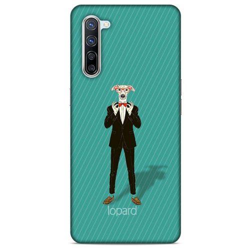 Oppo Reno 3 Pro 5g Kılıf FunnyMaX (12) Koruyucu Silikon Turkuaz Köpek