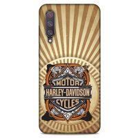Xiaomi Mi 9 Uyumlu Kılıf Motorsiklet (5) Koruma Kabı Harley Davidson