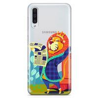 Samsung Galaxy A70 Kılıf Aslan Kral Arka Kapak Koruma Desenli Full Koruyucu