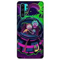 Huawei P30 Pro Uyumlu Kılıf Rick And Morty (30) Silicone Case Doofus Rick