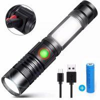 Geniş Açılı P50 Led Şarjlı El Feneri  Wt-601