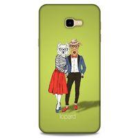 Samsung Galaxy J4 Plus Kılıf FunnyMaX (14) Lansman Kılıf Fıstık Yeşili