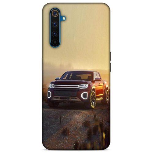 Lopard Oppo Realme 6 Pro Uyumlu Kılıf PickUpX (40) Fit Silikon Kılıf Mor
