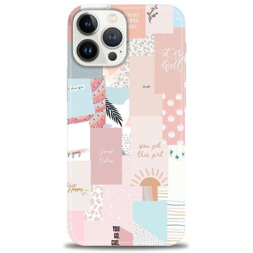 Tecno Spark 10 Pro Kılıf HD Baskılı Kılıf - Girl + Tam Ekran Koruyucu