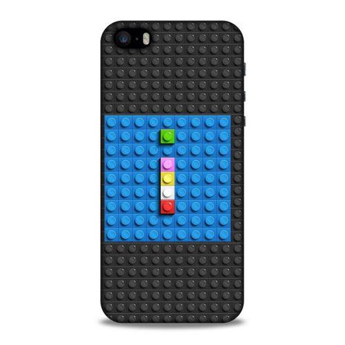 Lopard Apple iPhone SE Uyumlu Kılıf BloX (20) Koruyucu Kılıf İ Harfi