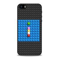 Lopard Apple iPhone SE Uyumlu Kılıf BloX (20) Koruyucu Kılıf İ Harfi