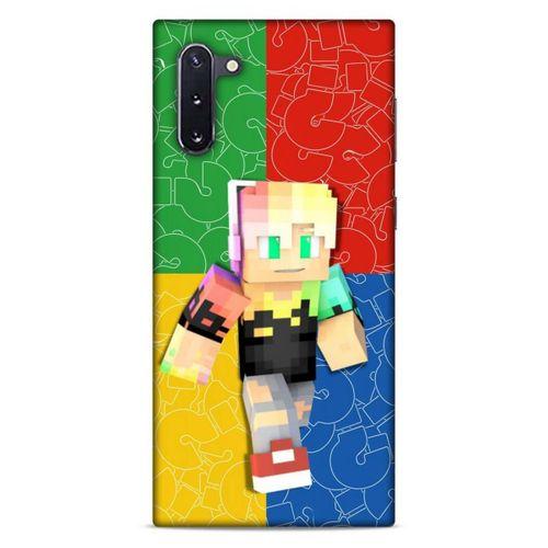 Lopard Samsung Galaxy Note 10 Uyumlu Kılıf PiXel (49) Ultra Silikon Kılıf DJ MC