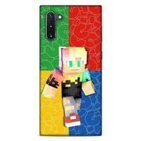 Lopard Samsung Galaxy Note 10 Uyumlu Kılıf PiXel (49) Ultra Silikon Kılıf DJ MC