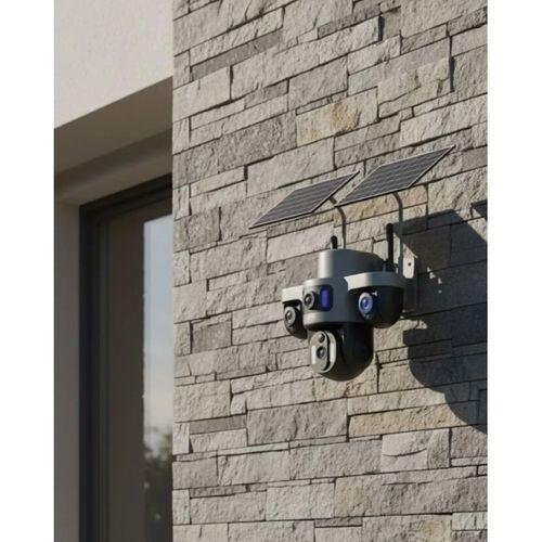 Kablosuz Solar Ip Güvenlik Kamerası 12000mah Bataryalı Ve Hareket Algılamalı