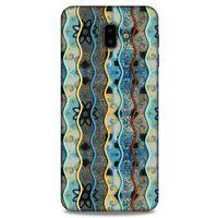 Samsung Galaxy J6 Plus Kılıf Baskılı Özel Seri Taşlı (30) Silicone Case