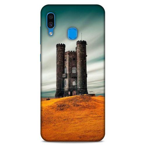 Lopard Samsung Galaxy A30 Uyumlu Kılıf Gece'S (31) TPU Kılıf Yeşil Gece