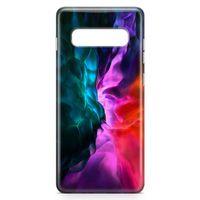 Samsung Galaxy S10 Kılıf Alon Night Arka Kapak Koruma Desenli Full Koruyucu